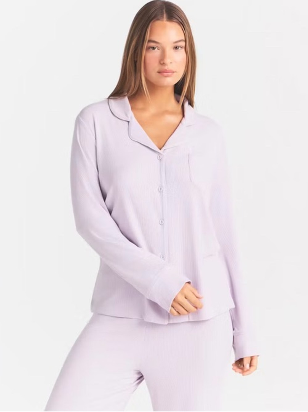 SKIMS NET (Frost) Buttery Soft Lounge Sleep Top